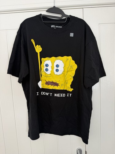 Uniqlo men white spongebob - uniqlo,