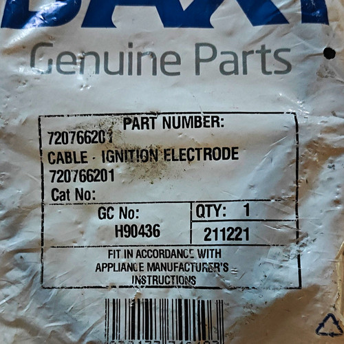 Baxi genuine parts - baxi, cable