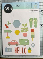 SIZZIX THINLITS SUMMER CARAVAN
