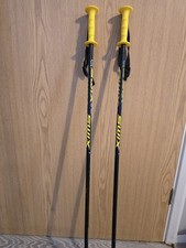 Swix Ski Poles 100cm / 39" – Aluminium ALU 5083 – Made in Italy – Yellow Grips