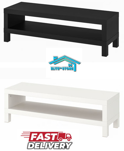 Lack bench black - lack, tv