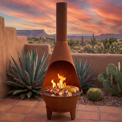Large chiminea outdoor - chiminea,
