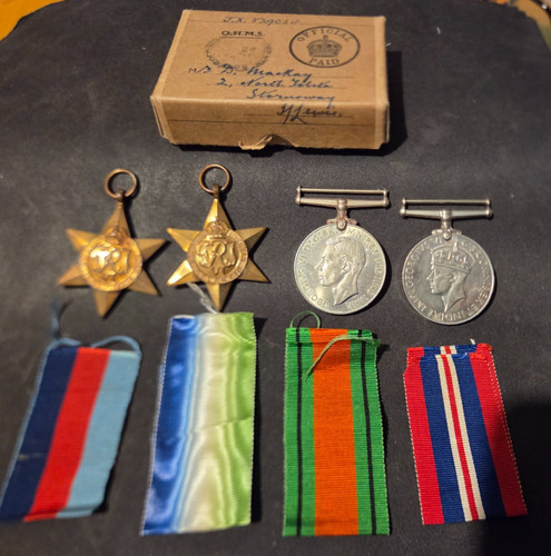 Naval group 4 medals - group,