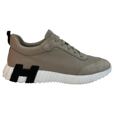 Hermes Men's Bouncing Low Trainers Beige EU 40 / UK 6