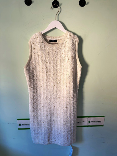 Shift dress size cream - dress,