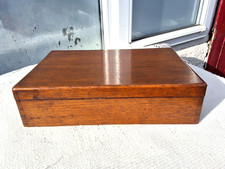 ANTIQUE VINTAGE WOODEN STORAGE