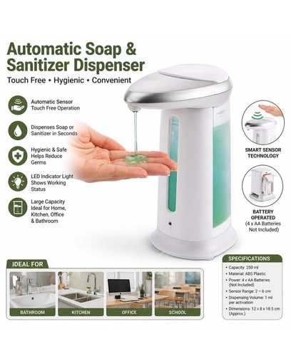 Automatic soap dispenser - soap,