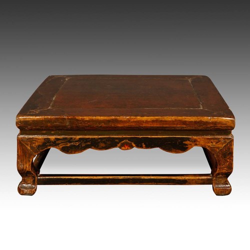 Chinese kang table lacquered - chinese,