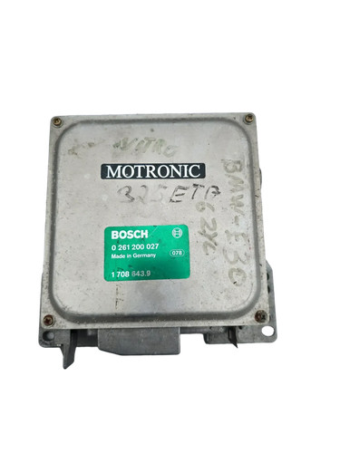Bmw e30 325i engine - 325i, control