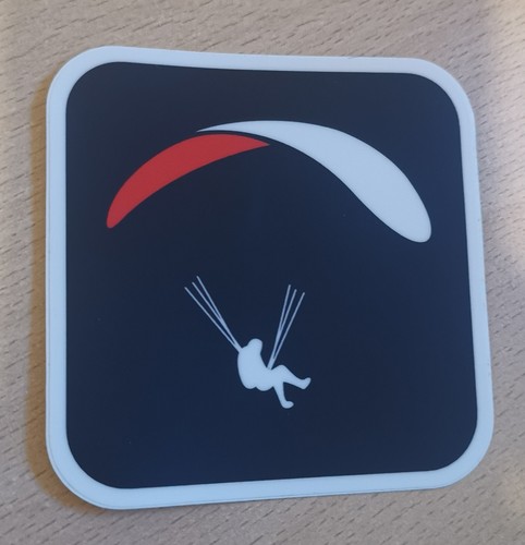 Paragliding sport sticker - sport,