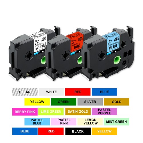 Compatible brother tze - brother, tz