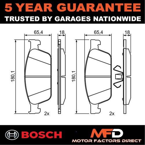 Brake pads set front - brake,