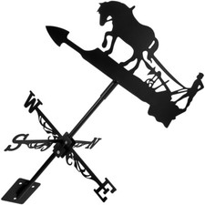  Weather Vane Vintage Wind Decorative Outdoor Weathervane for Garden