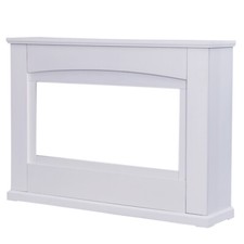 Free Standing White Wood