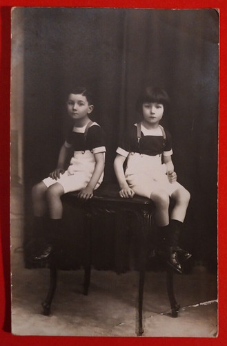 Children postcard - children's,