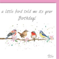 Birthday Card - A Little Bird