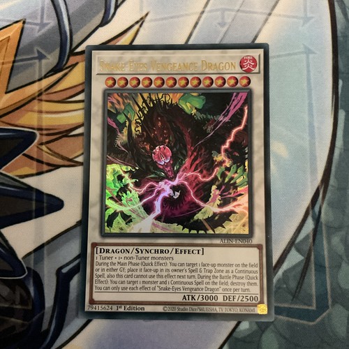 Snake eyes vengeance - yu-gi-oh, snake-eyes