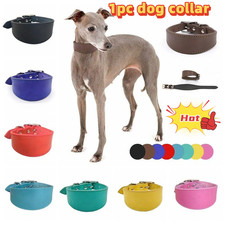 1pc Cowhide Leather Wide Dog