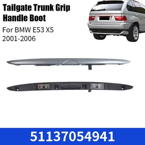 Rear trunk lid grip - lid, handle