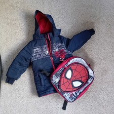 Boys Marvel Padded Coat