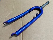 TANGE BIG FORK TRIPLE BUTTED STEEL CRMO 26" TREK PURPLE RIGID SINGLETRACK MTB!