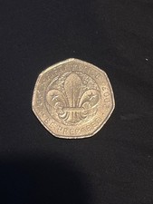 2007 UK Scouting 50p Coin •