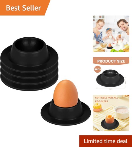 Silicone egg cups set 4pk - silicone,