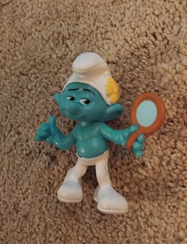 Mcdonalds smurfs toy vanity - mcdonalds,