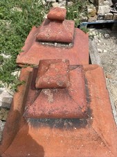 2 X Early Victorian Pier Caps