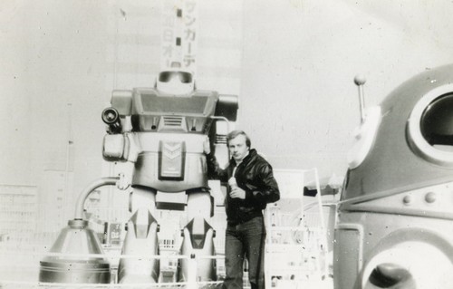 Robot odd weird vintage photo