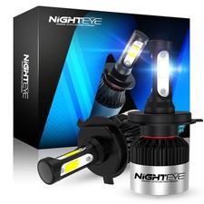 NIGHTEYE H4 LED Headlight Bulbs 15000LM 6500K High/Low Beam or Canbus Error Free