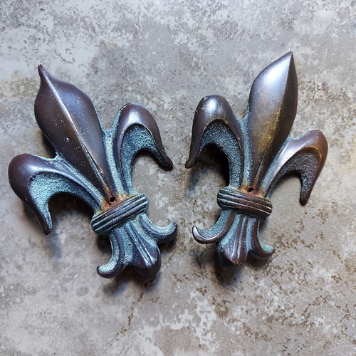 Antique bronze fleur - , de