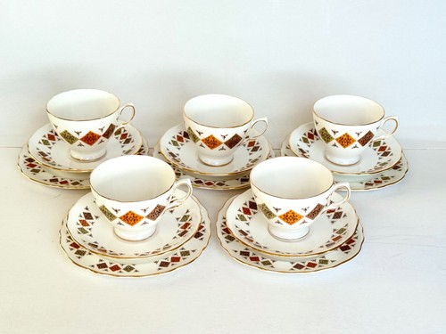 Vintage colclough crispin tea - colclough,