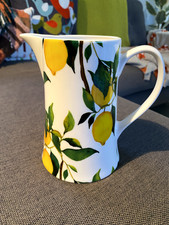 Lemon Tree Design Bone China Jug by Gisela Graham