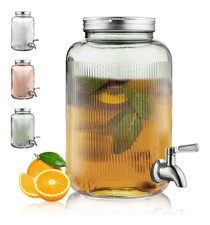 Glass beverage dispenser - beverage, 3.8l