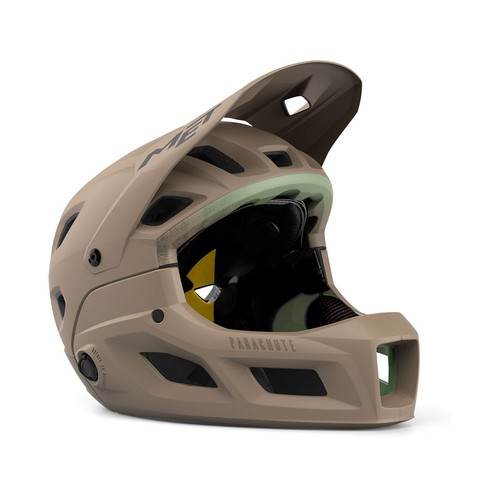 Full face helmet with - helmet, chin