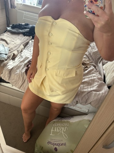 Primark butter yellow bardot - butter,