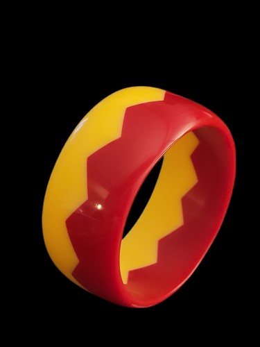Vintage tested bakelite bangle - vintage,