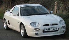 NEW Rover MGF / MG-F Trophy Front Spoiler with Fog Lamp Holes - Made to order.