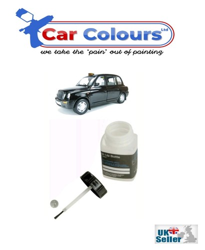 Black taxi cab touch paint - cab,
