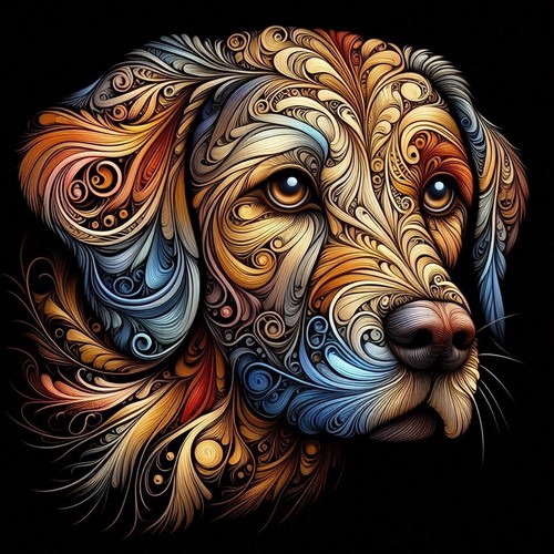 Golden retriever cross - golden,