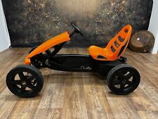 REDUCED PRICE Berg Rally Orange Ride On Pedal Go-Kart - Age 4-12 -Good condition