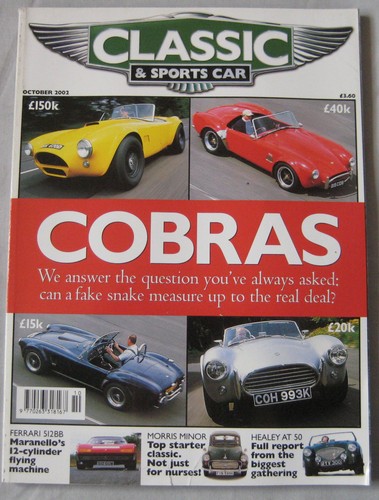 Classic sportscar 10 2002 - classic, &