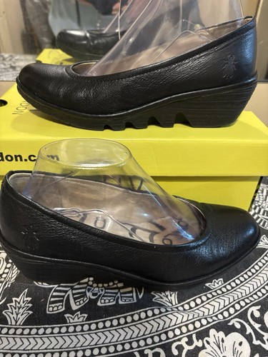 Fly london black pump mousse - london,