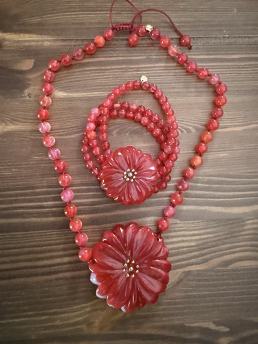 Lola rose necklace bracelet - lola,