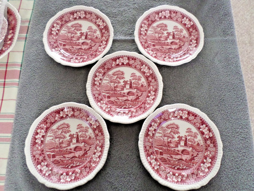 Copeland spode tower red and - spode,