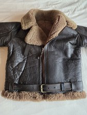 Raf Irvin Sheepskin Aviation flying jacket