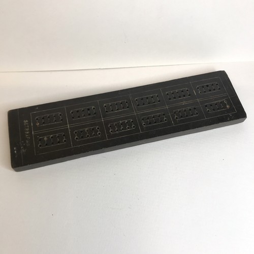 Antique hard wood - antique, cribbage