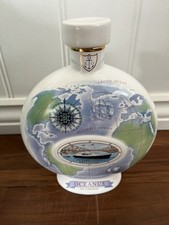porcelaine Bottle P&O, OCEANUS, Britannia, XO, Cognac 70 cl, Empty