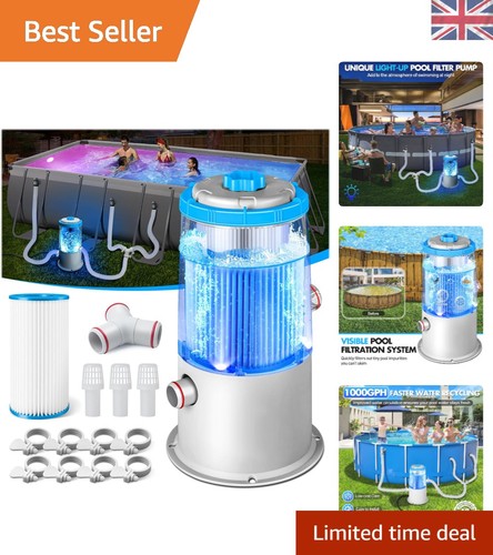 Efficient 1000 gph pool - 1000,